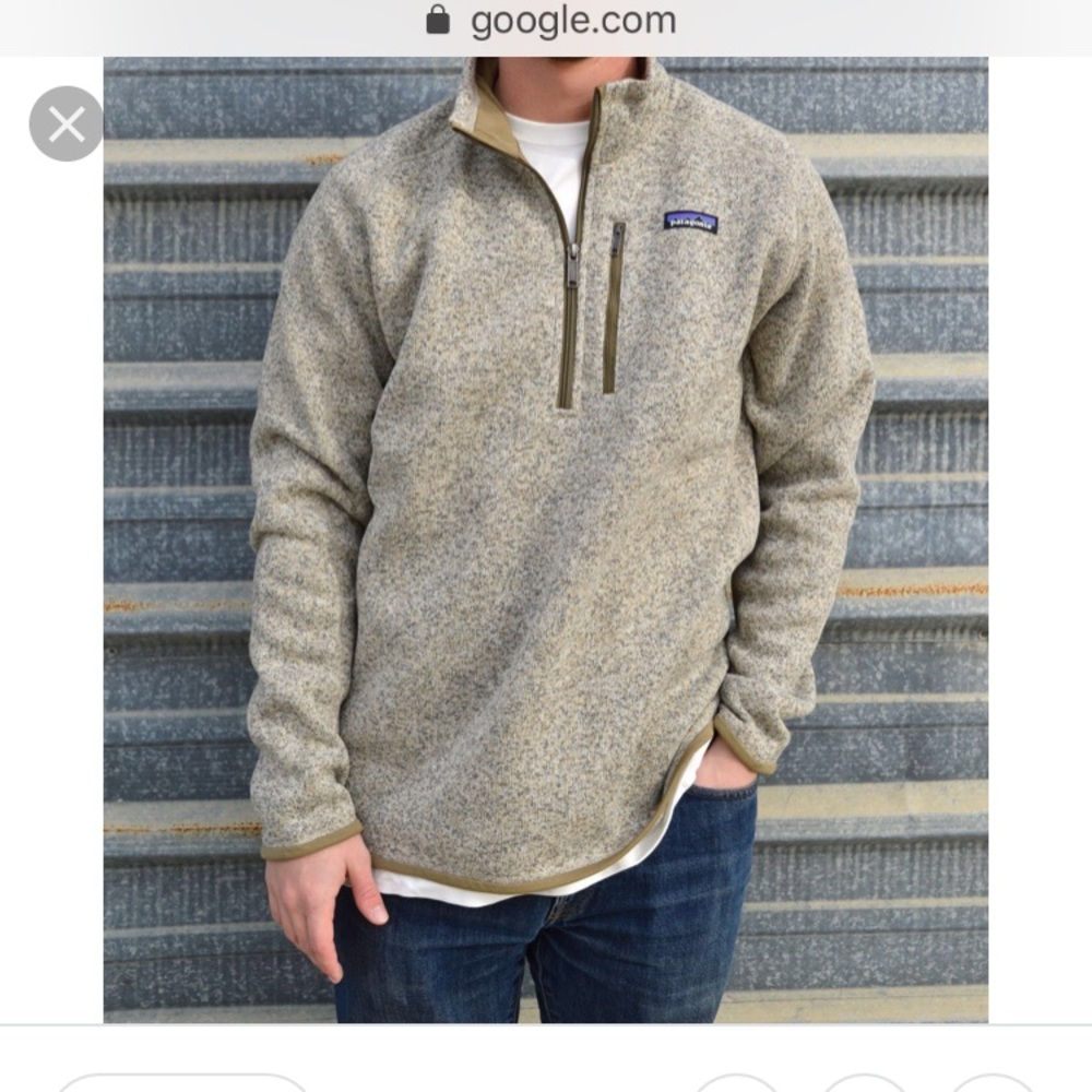 NWT Mens Patagonia XL 1/4 zip fleece
